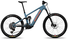 Santa Cruz 2027 Vala Carbon C 90 (Blue) with Free Burgtec Pedals