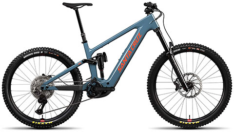 Santa Cruz 2027 Vala Carbon C Deore (Blue) with Free Burgtec Pedals