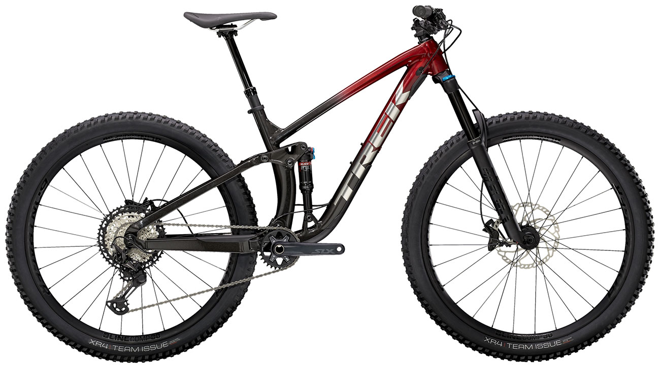 trek fuel ex 8 red black