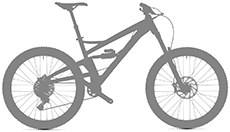 Downhill & Full Suspension Bikes