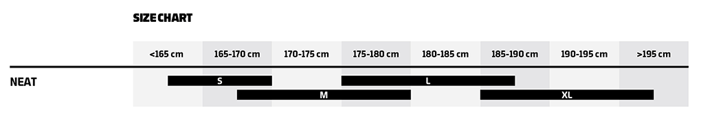 Mondraker 2024 Neat Size Guide