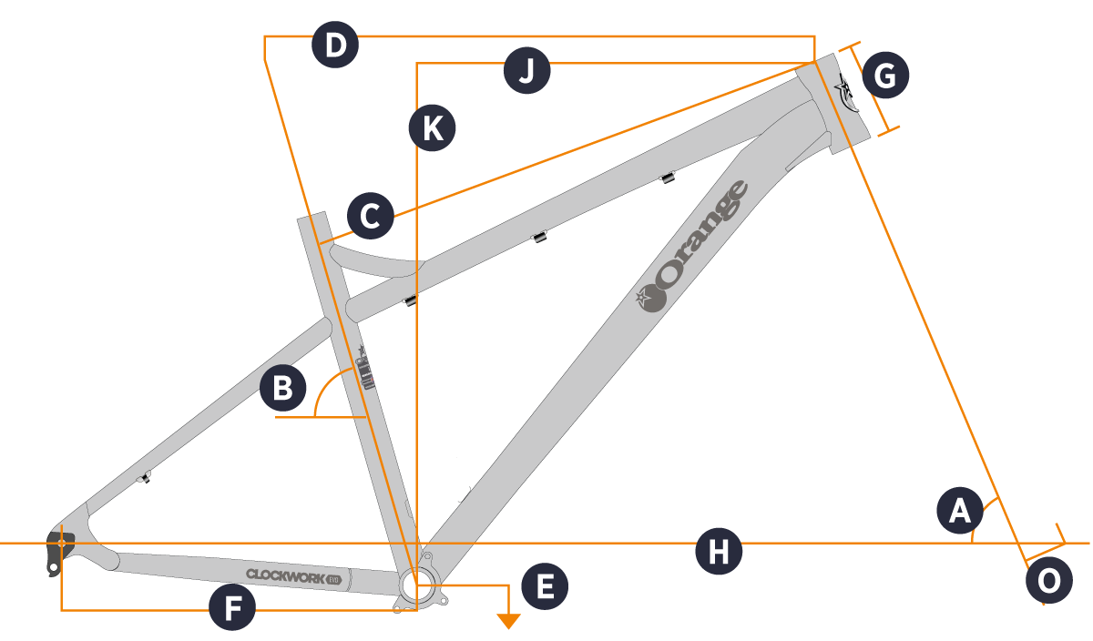 orange clockwork evo frame