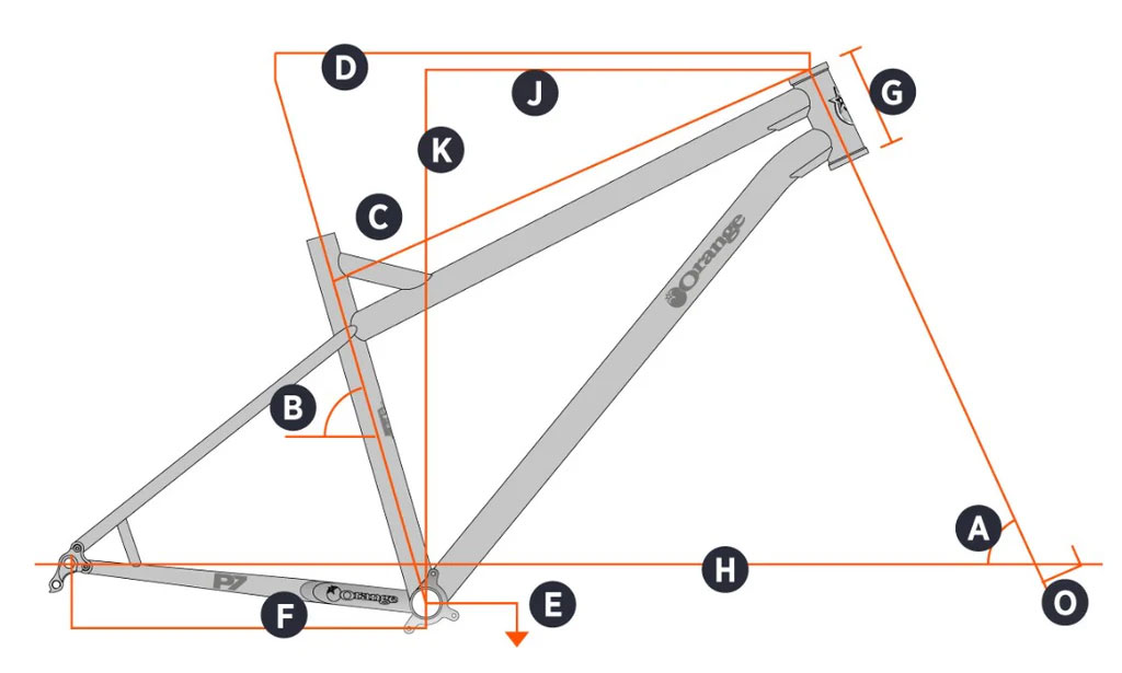 Orange 2026 P7 29 Frame Geometry