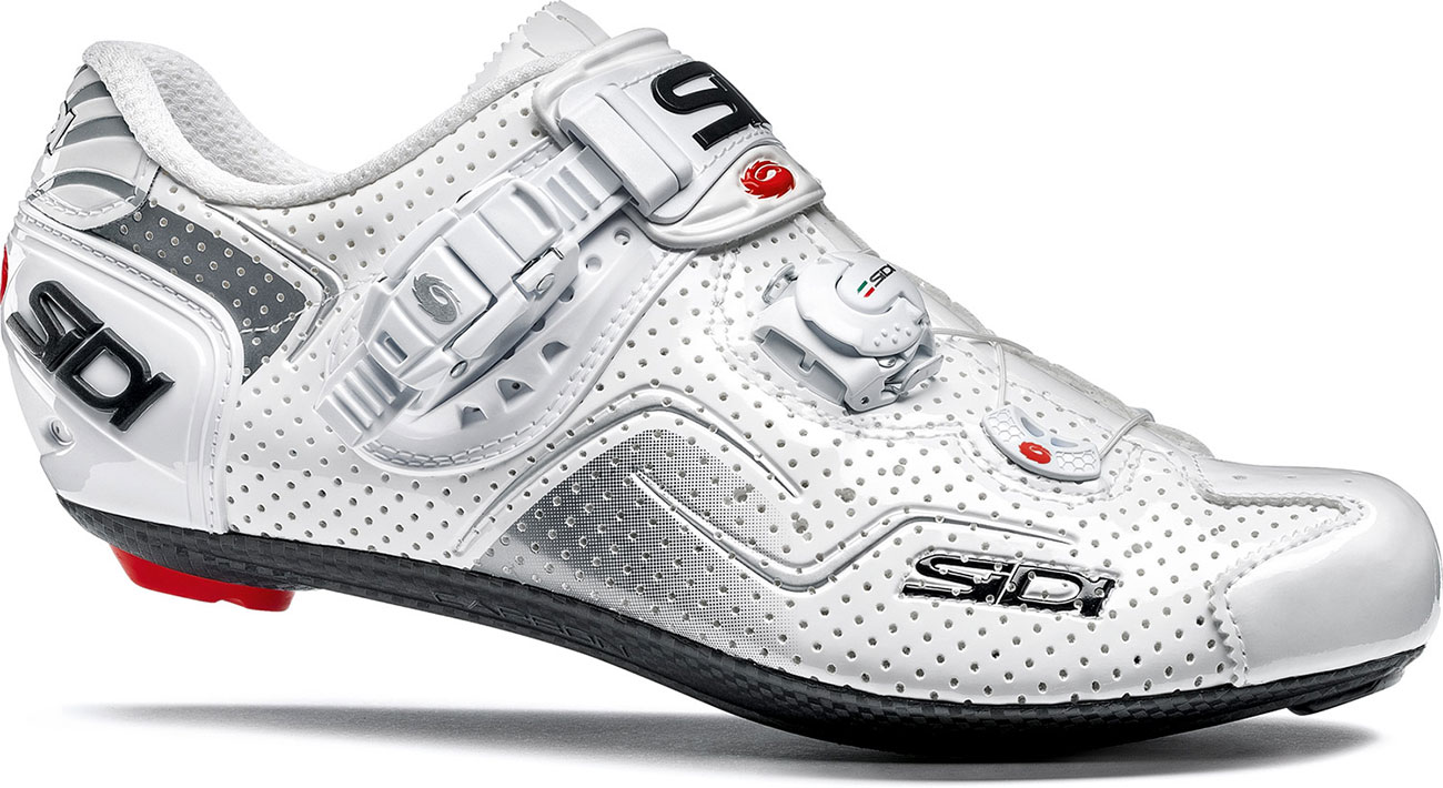 white road bike shoes