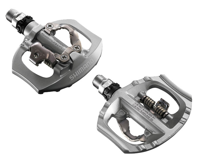 shimano a530 spd single sided touring pedals