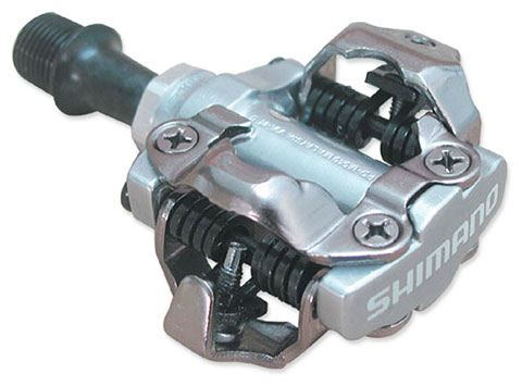 Shimano M540 MTB SPD Pedals Silver (2-Sided Mechanism)