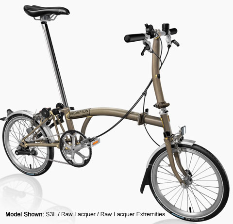 Brompton S Type Folding Bike B-Spoke Custom Build