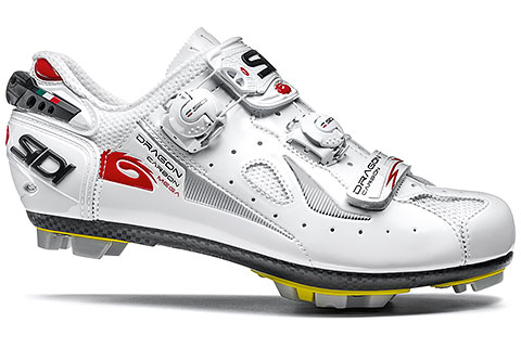 Sidi MTB Dragon 4 Mega Cycling Shoes (White)