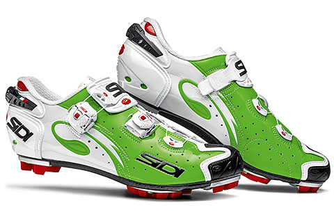 Sidi MTB Drako Cycling Shoes (Green/White)