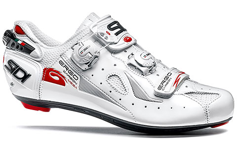 Sidi Ergo 4 Carbon Composite Mega Road Cycling Shoes (White)