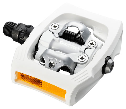 Shimano T400 CLICK'R Pedals White (Pop-up Mechanism)