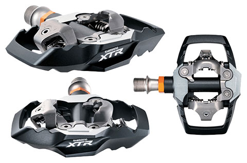 Shimano M985 XTR MTB SPD Trail Pedals Wide Platform (2-Sided Mechanism)
